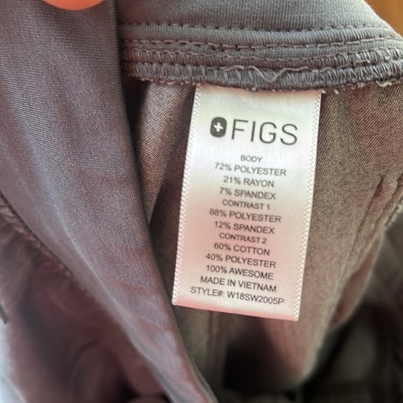 Figs Technical Collection Crop Scrub Joggers Size S/P - Picture 13 of 13